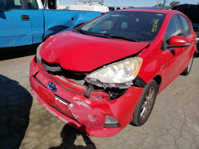 Photo 9 from auction – 2013 TOYOTA PRIUS C with VIN JTDKDTB31D1052971