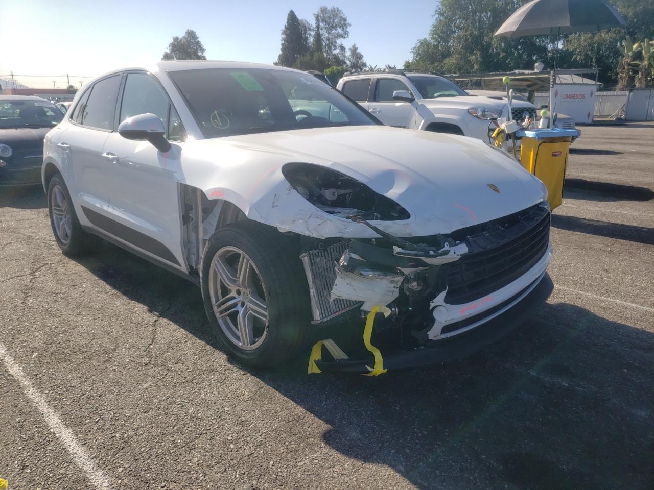 PORSCHE MACAN S 2021 with VIN WP1AB2A51MLB33809 - Photo from auction
