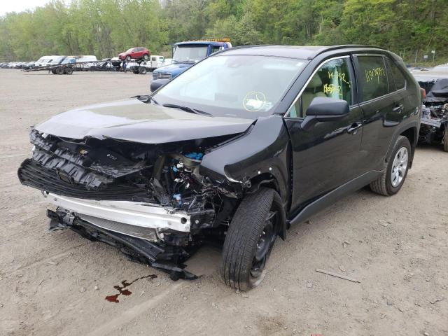 Photo 2 from auction – 2021 TOYOTA RAV4 LE with VIN 2T3F1RFV8MC202683