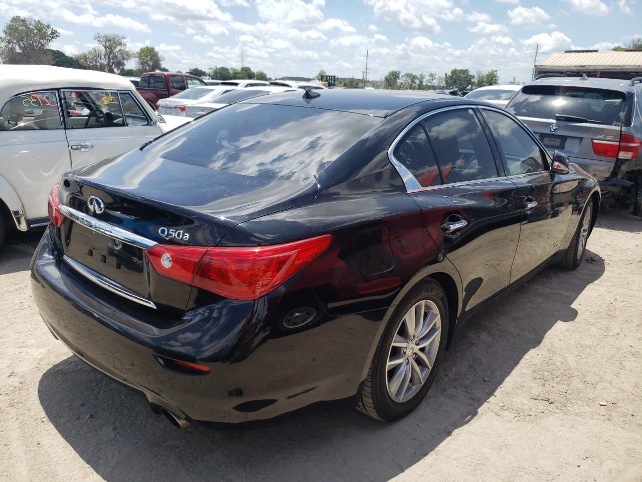 Photo 4 from auction – 2015 INFINITI Q50 BASE with VIN JN1BV7AP0FM346407