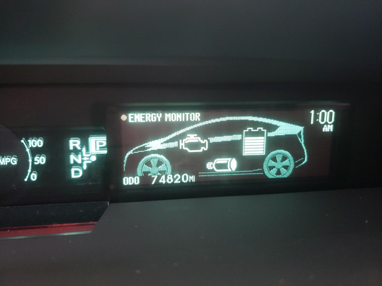 Photo 8 from auction – 2011 TOYOTA PRIUS with VIN JTDKN3DU5B0284382