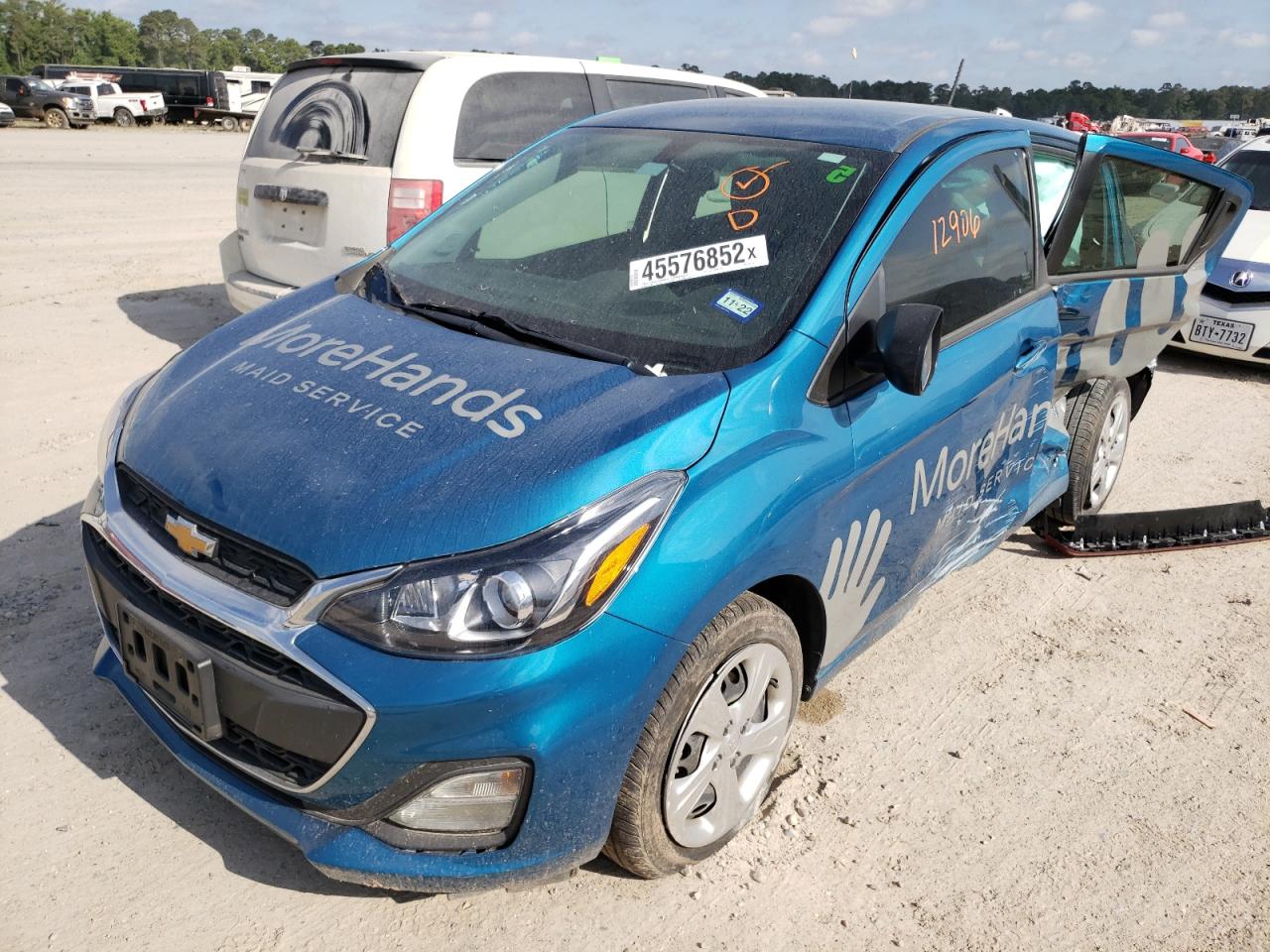 Photo 2 from auction – 2020 CHEVROLET SPARK LS with VIN KL8CB6SA4LC466154