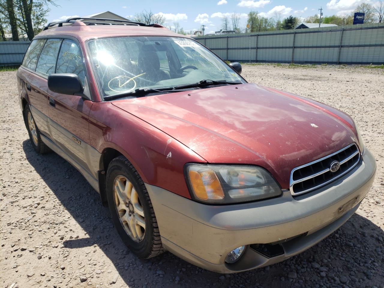 SUBARU LEGACY OUT 2002 with VIN 4S3BH675527665184 - Photo from auction