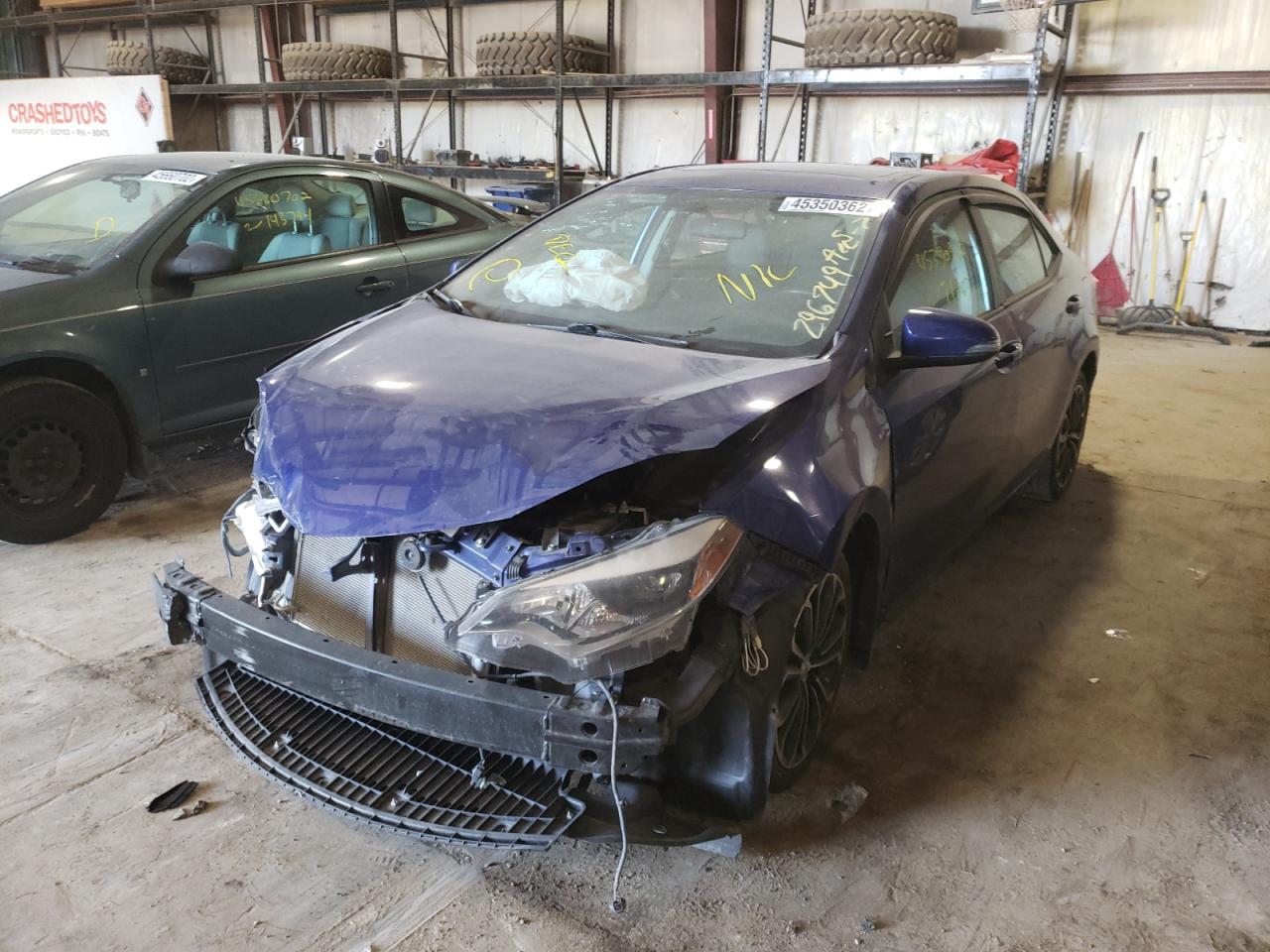 Photo 2 from auction – 2015 TOYOTA COROLLA L with VIN 5YFBURHE0FP296749