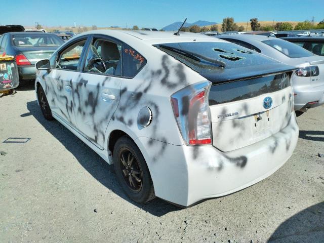 Photo 2 from auction – 2014 TOYOTA PRIUS with VIN JTDKN3DUXE1768532