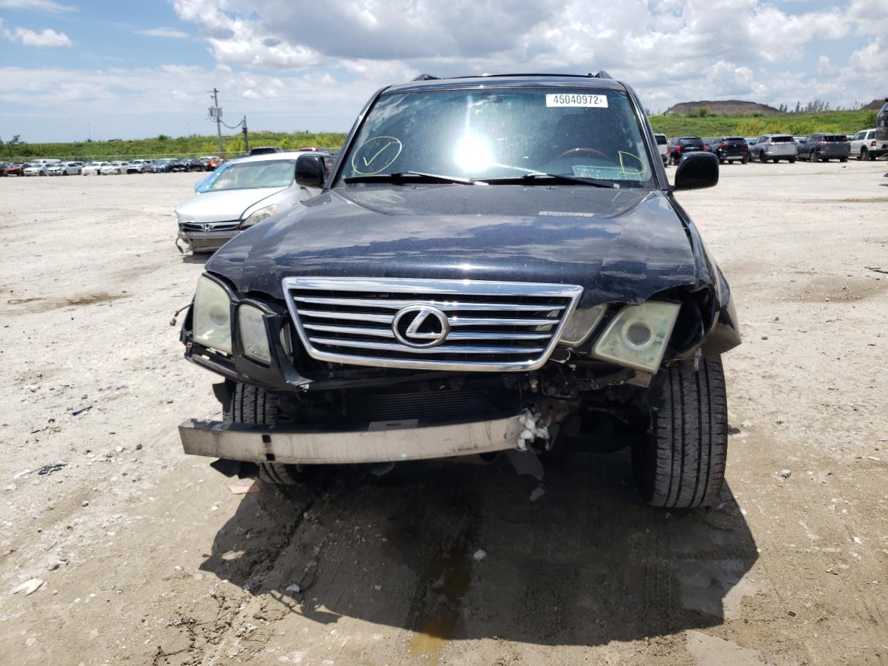 Photo 9 from auction – 2006 LEXUS LX 470 with VIN JTJHT00WX64013089