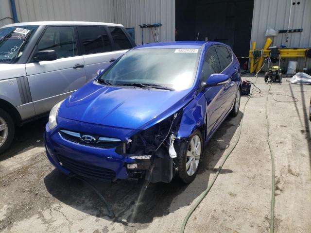 Photo 2 from auction – 2013 HYUNDAI ACCENT GLS with VIN KMHCU5AEXDU097355