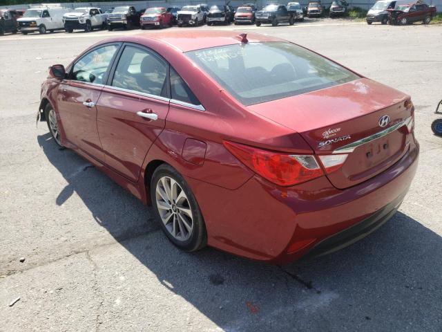 Photo 3 from auction – 2014 HYUNDAI SONATA SE with VIN 5NPEC4AC8EH856430