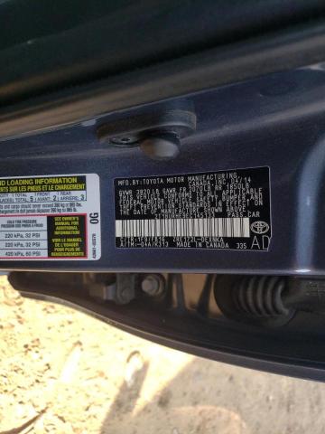 Photo 10 from auction – 2014 TOYOTA COROLLA L with VIN 2T1BURHE9EC145133