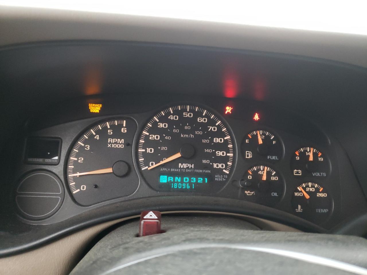 Photo 8 from auction – 2002 CHEVROLET SILVERADO with VIN 2GCEC19T321419886
