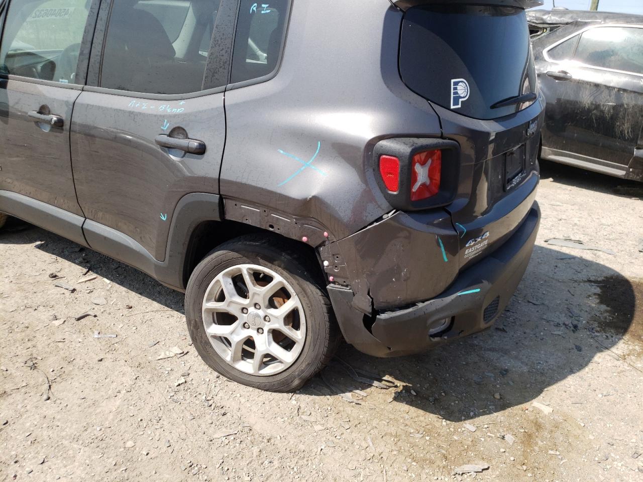 Photo 9 from auction – 2016 JEEP RENEGADE L with VIN ZACCJBBT7GPD93299
