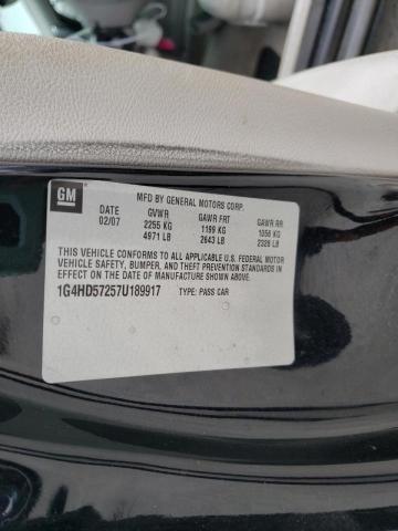 Photo 10 from auction – 2007 BUICK LUCERNE CX with VIN 1G4HD57257U189917