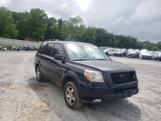 HONDA PILOT EXL 2007 with VIN 5FNYF28567B039152 - Photo from auction