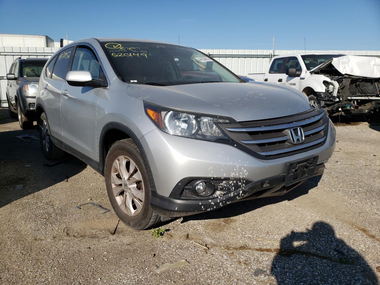 HONDA CR-V EX 2013 with VIN 2HKRM3H55DH520149 - Photo from auction
