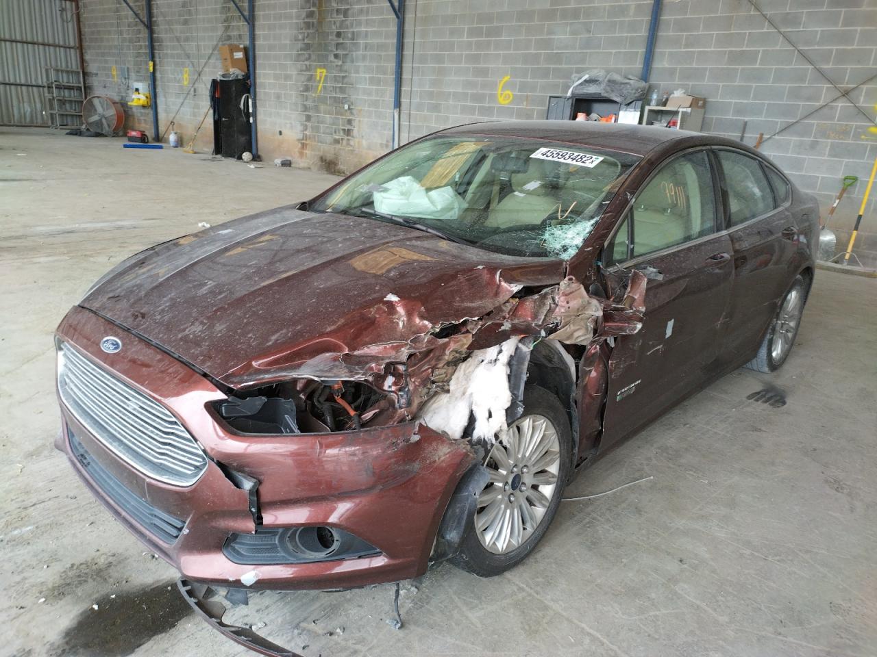 Photo 2 from auction – 2015 FORD FUSION SE with VIN 3FA6P0PU2FR218762