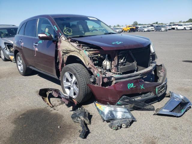 ACURA MDX TECHNO 2012 with VIN 2HNYD2H30CH532649 - Photo from auction