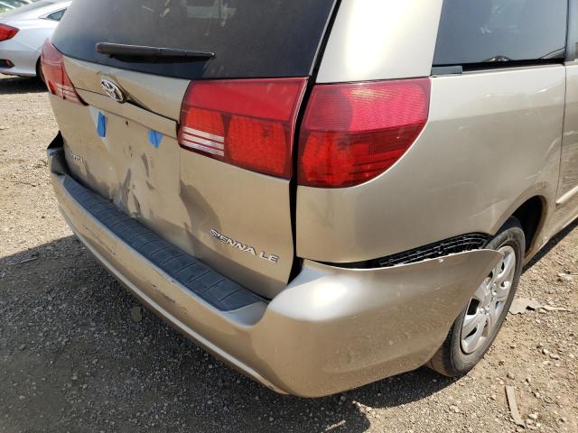 Photo 9 from auction – 2004 TOYOTA SIENNA CE with VIN 5TDZA23C04S159531