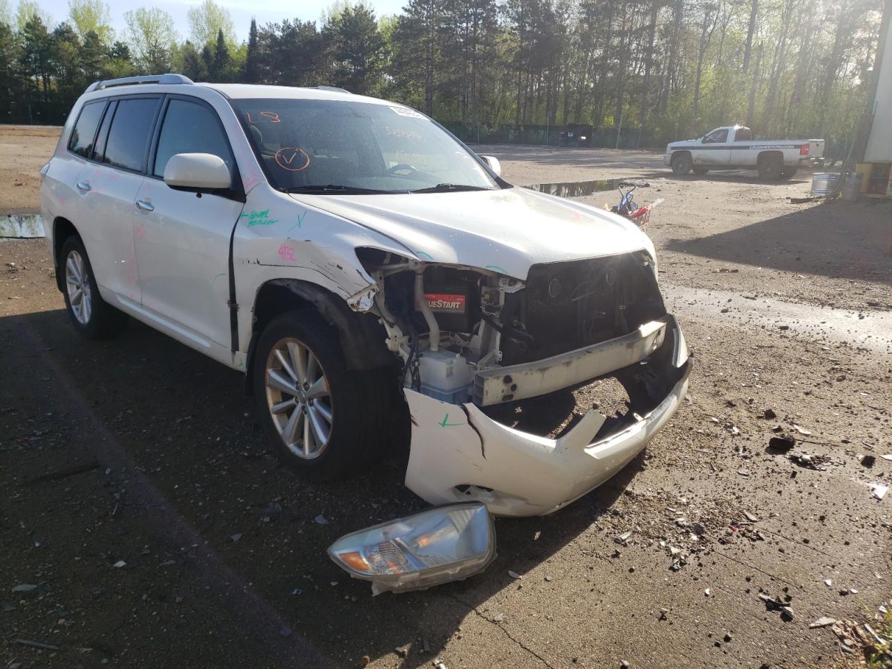 TOYOTA HIGHLANDER 2008 with VIN JTEEW41A982017569 - Photo from auction
