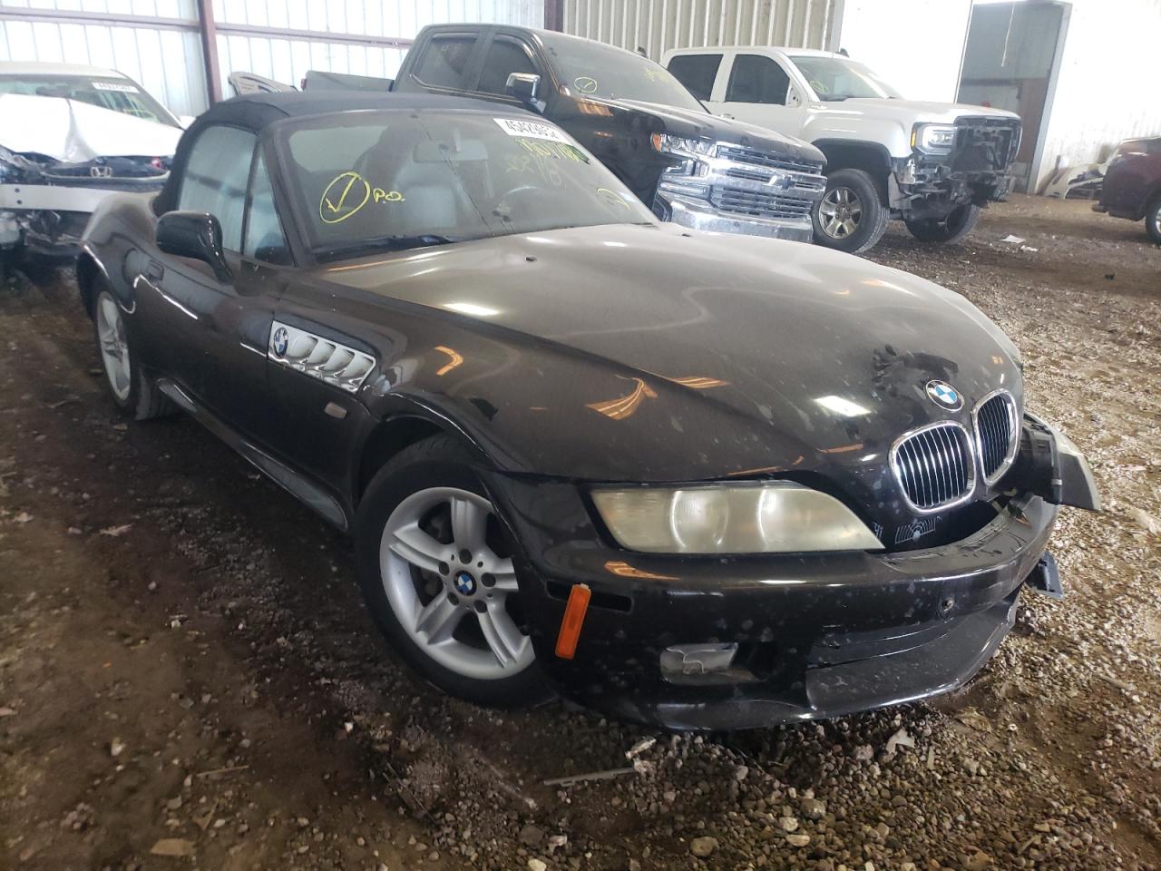 BMW Z3 2.5 2001 with VIN WBACN334X1LM01762 - Photo from auction
