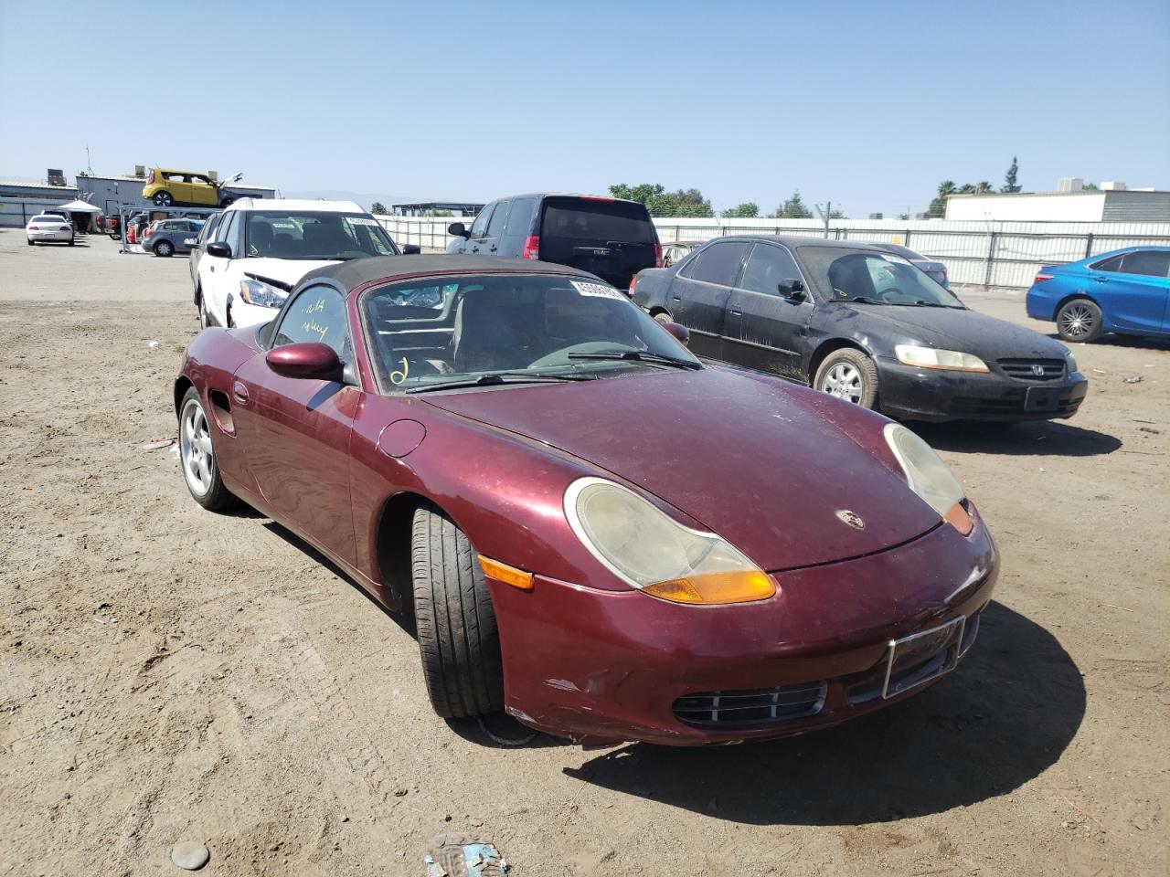 PORSCHE BOXSTER S 2000 with VIN WP0CB2980YU664170 - Photo from auction