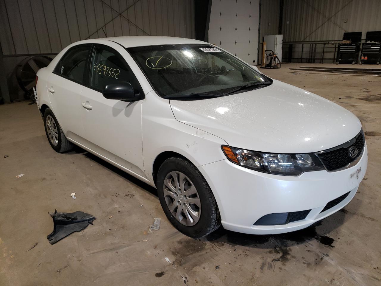 KIA FORTE EX 2012 with VIN KNAFU4A26C5588142 - Photo from auction