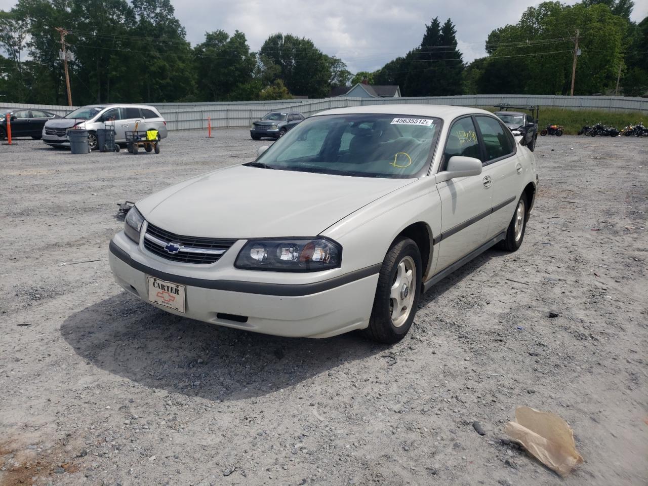 Photo 2 from auction – 2004 CHEVROLET IMPALA with VIN 2G1WF52E749131364