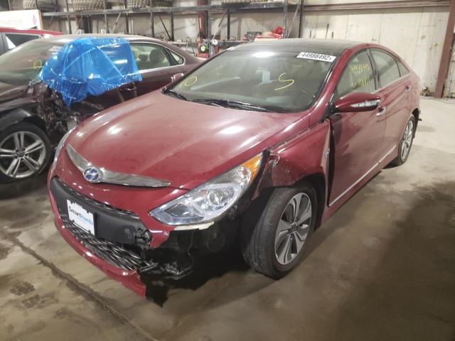 Photo 2 from auction – 2015 HYUNDAI SONATA HYB with VIN KMHEC4A4XFA127004