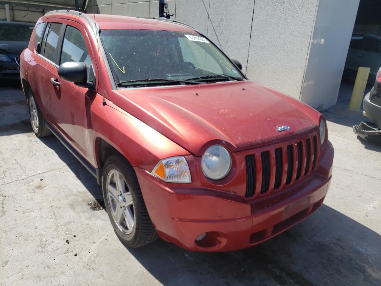 JEEP COMPASS 2007 with VIN 1J8FT47WX7D133430 - Photo from auction