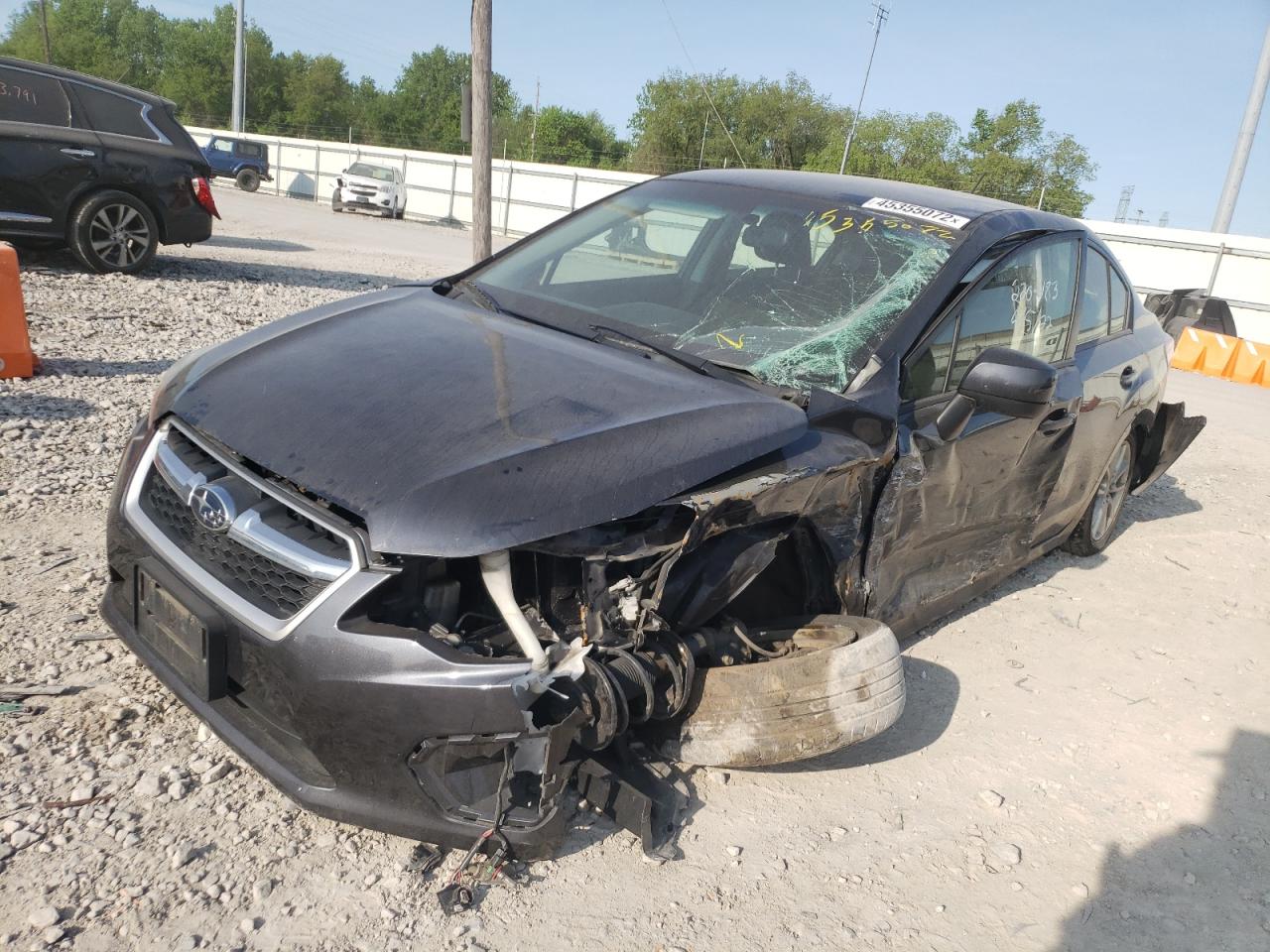 Photo 2 from auction – 2014 SUBARU IMPREZA PR with VIN JF1GJAC6XEH007747