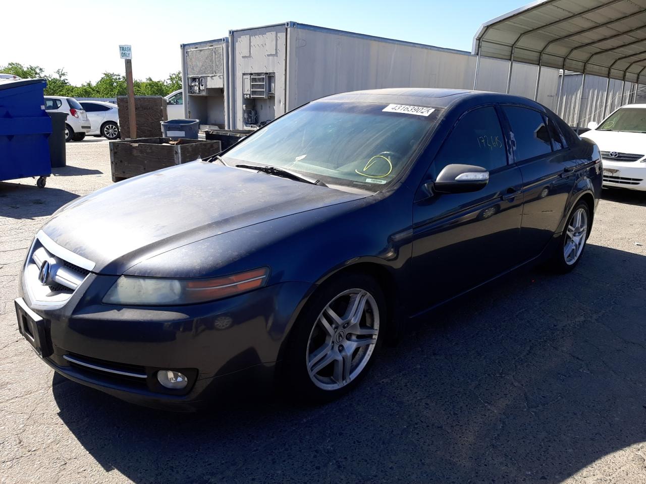 Photo 2 from auction – 2007 ACURA TL with VIN 19UUA66217A039924