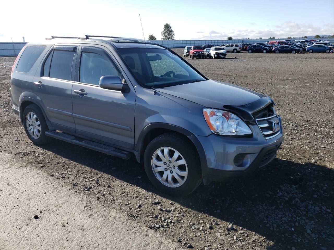 HONDA CR-V SE 2006 with VIN JHLRD78976C015256 - Photo from auction