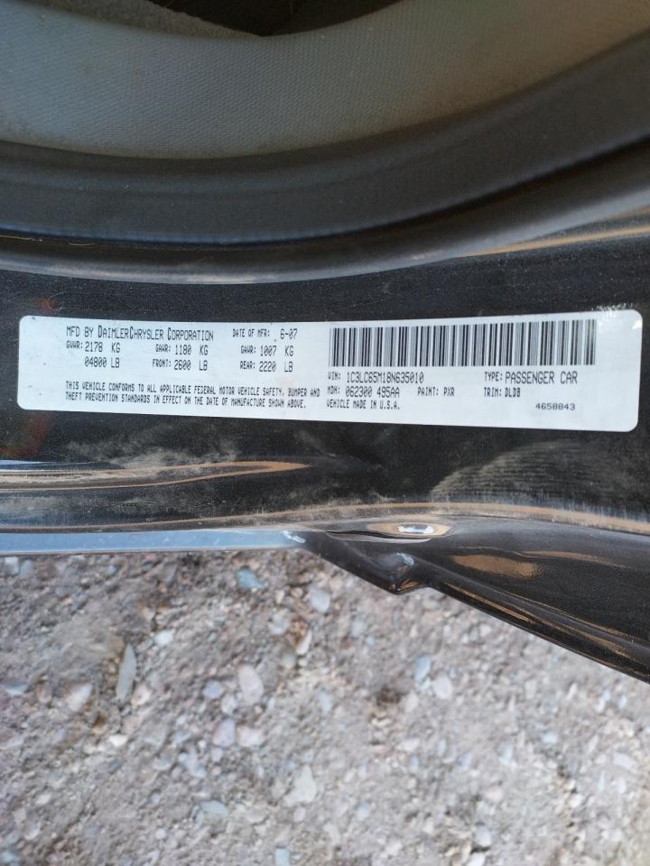 Photo 10 from auction – 2008 CHRYSLER SEBRING LI with VIN 1C3LC65M18N635010