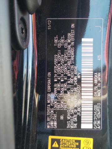 Photo 10 from auction – 2013 LEXUS RX 450 with VIN JTJBC1BA5D2059337