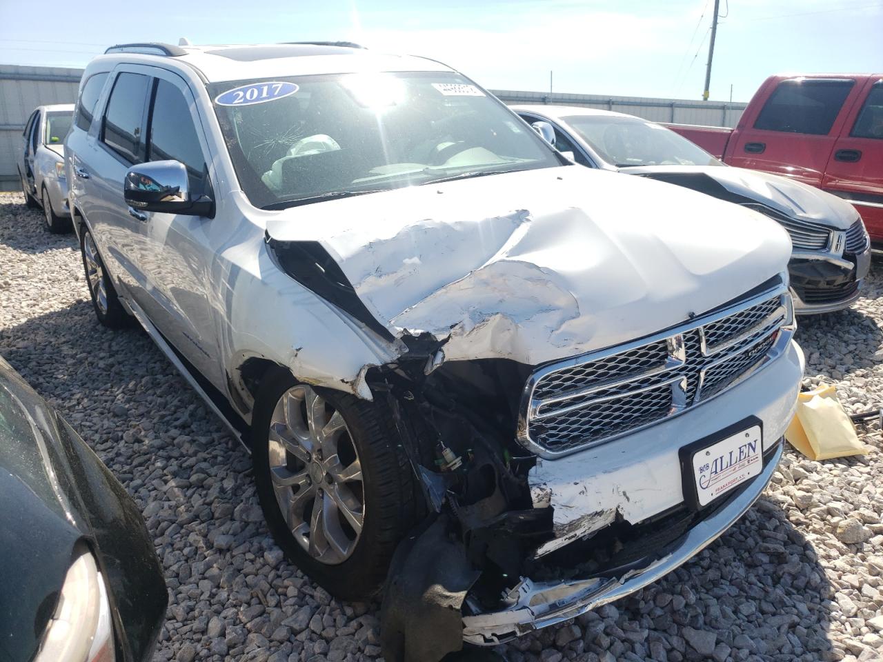 DODGE DURANGO CI 2017 with VIN 1C4RDHEG4HC906498 - Photo from auction