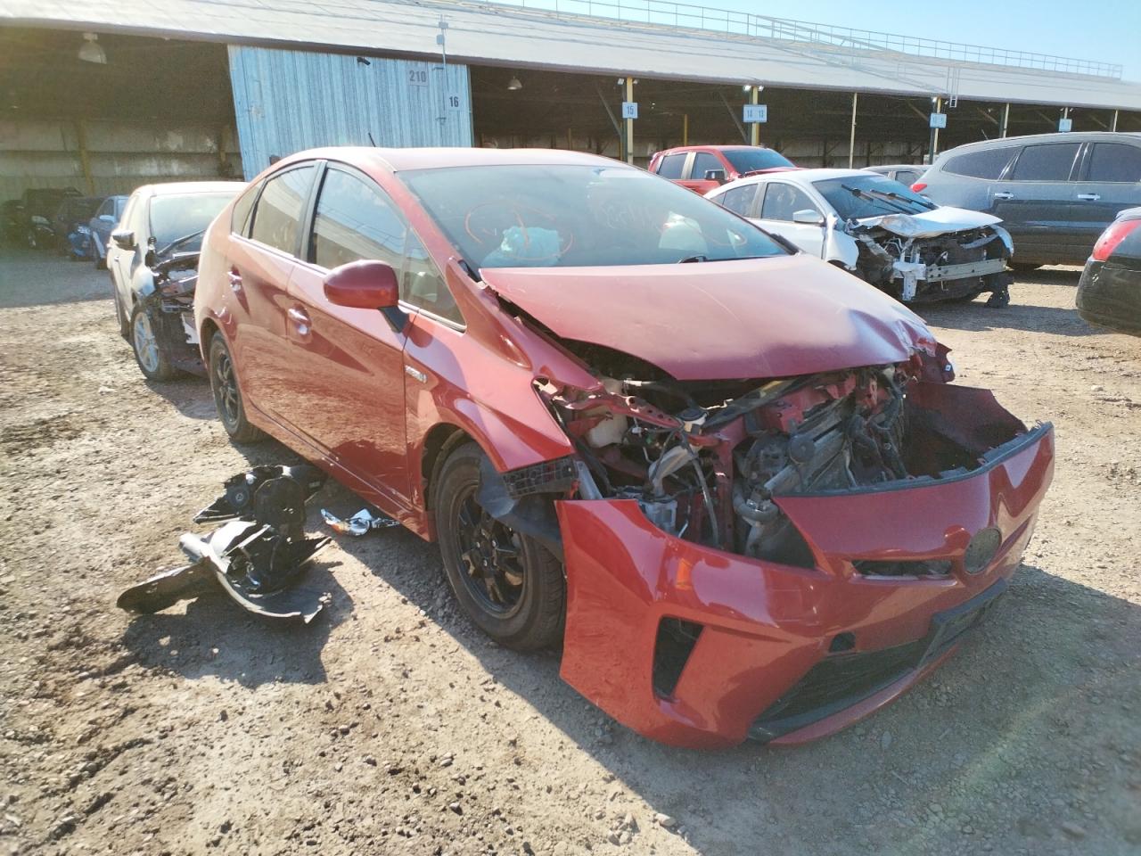 Photo 9 from auction – 2012 TOYOTA PRIUS with VIN JTDKN3DU4C5382534