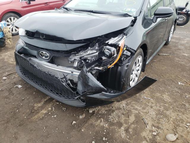 Photo 9 from auction – 2022 TOYOTA COROLLA LE with VIN JTDEPMAE0NJ199362