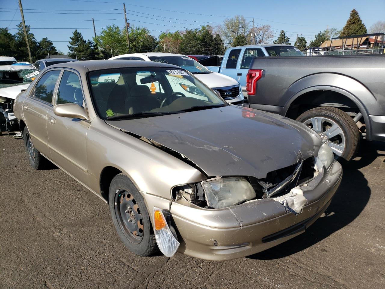 MAZDA 626 ES 2001 with VIN 1YVGF22C015243970 - Photo from auction