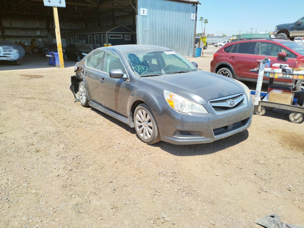 SUBARU LEGACY 2.5 2010 with VIN 4S3BMCJ68A3242388 - Photo from auction