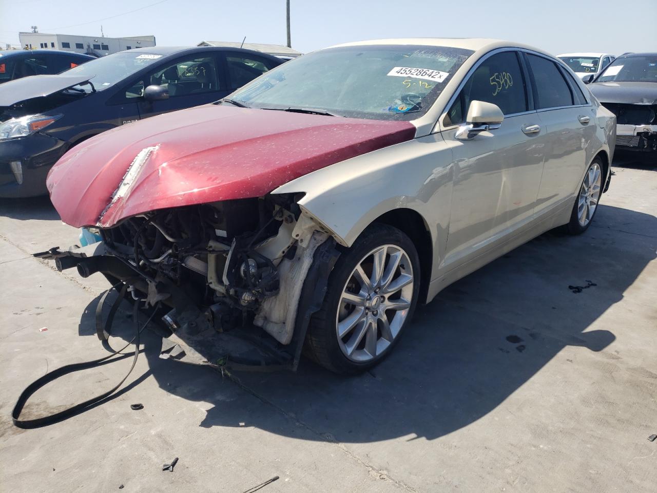 Photo 2 from auction – 2016 LINCOLN MKZ with VIN 3LN6L2G98GR627942