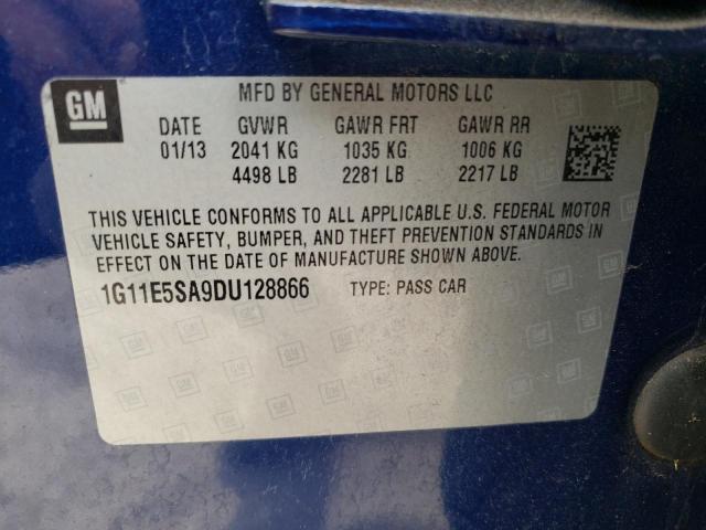 Photo 10 from auction – 2013 CHEVROLET MALIBU 2LT with VIN 1G11E5SA9DU128866