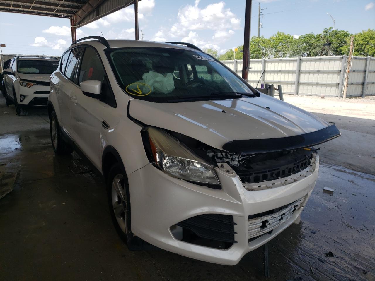 FORD ESCAPE SE 2014 with VIN 1FMCU0GX9EUD56169 - Photo from auction