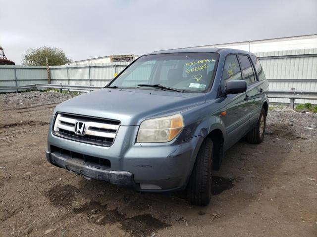 Photo 2 from auction – 2006 HONDA PILOT LX with VIN 2HKYF18126H501326