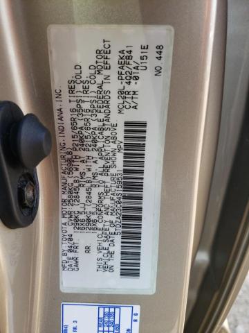 Photo 10 from auction – 2004 TOYOTA SIENNA CE with VIN 5TDZA23C04S159531