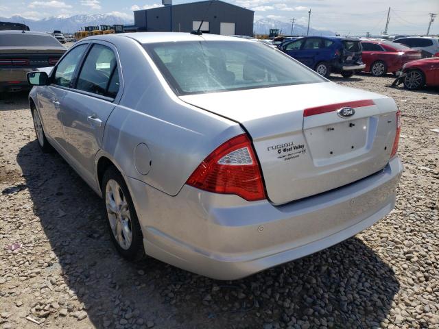 Photo 3 from auction – 2012 FORD FUSION SE with VIN 3FAHP0HAXCR441155