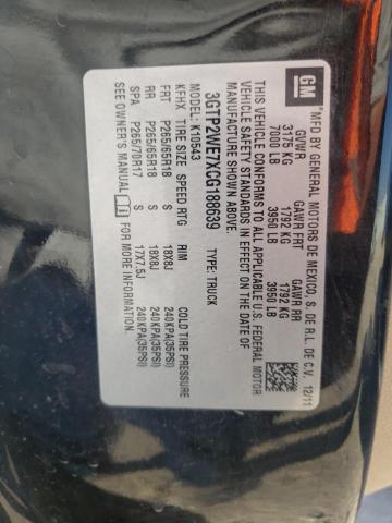 Photo 10 from auction – 2012 GMC SIERRA K15 with VIN 3GTP2WE7XCG188639