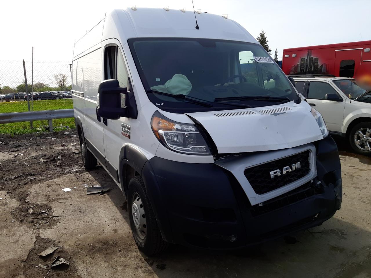 RAM PROMASTER 2019 with VIN 3C6TRVBG0KE553050 - Photo from auction