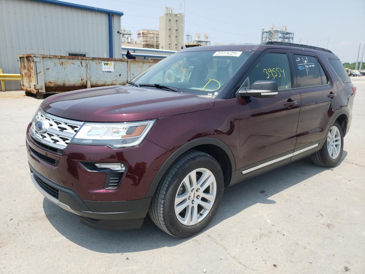 Photo 2 from auction – 2019 FORD EXPLORER X with VIN 1FM5K8D85KGA06994