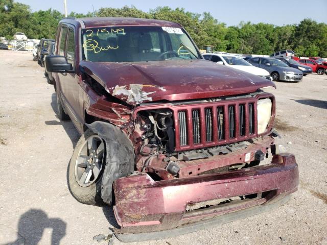 Photo 1 from auction – 2008 JEEP LIBERTY SP with VIN 1J8GN28K78W215149