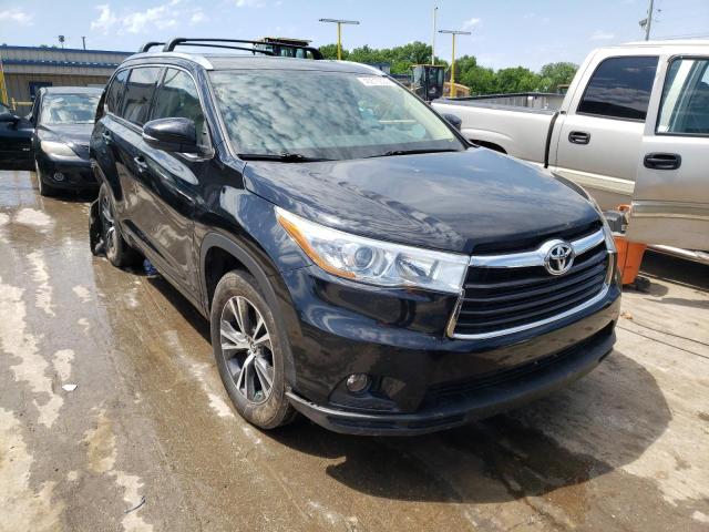 TOYOTA HIGHLANDER 2016 with VIN 5TDKKRFH4GS155193 - Photo from auction