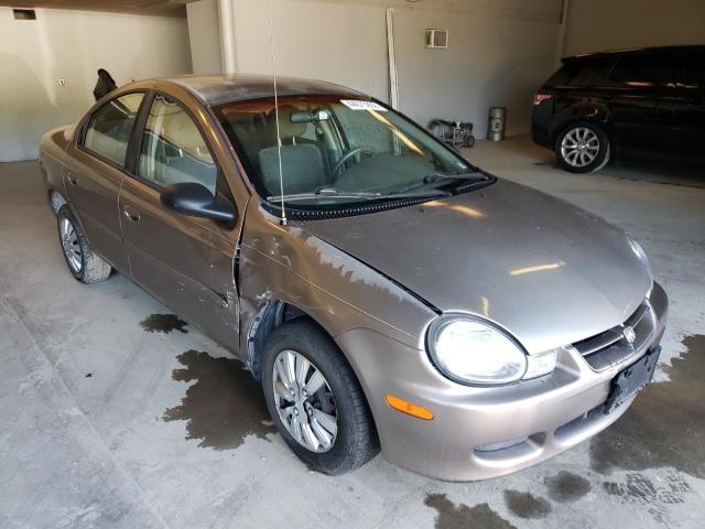 DODGE NEON 2002 with VIN 1B3ES26C52D503369 - Photo from auction
